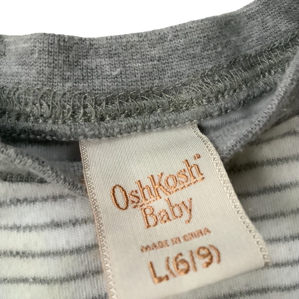 OshKosh B’gosh 2 piece winter long sleeve shirt and heavy overalls. Size… - Picture 7 of 8